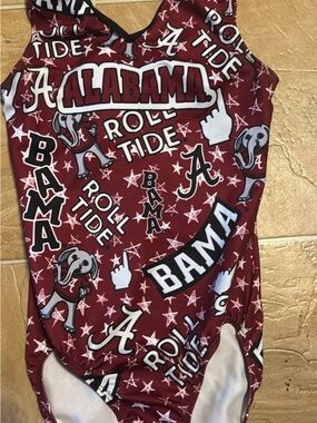 Crimson Tide Women’s Maroon One-Piece Swimsuit - BAMA